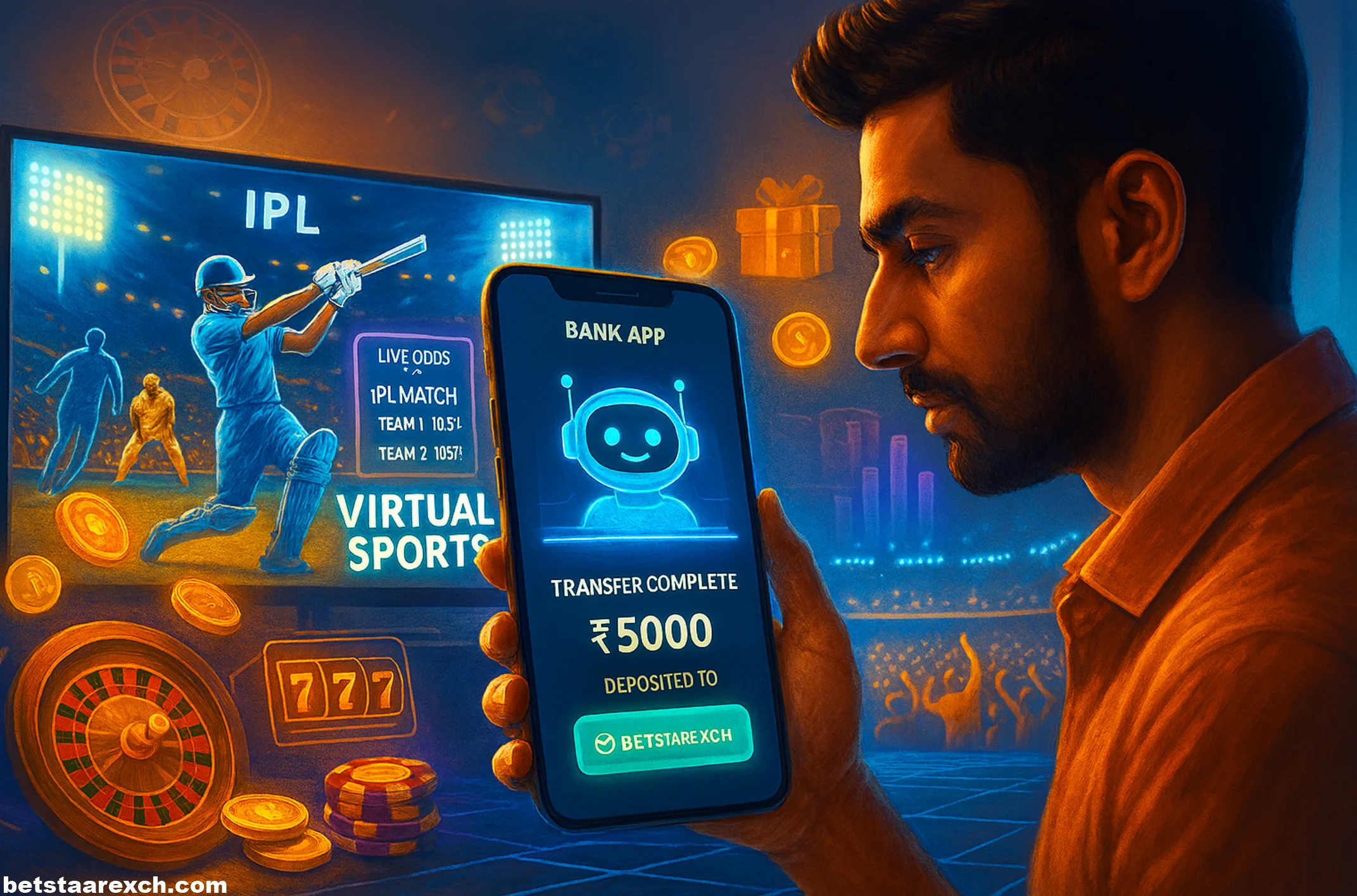 Netbanking for Betstarexch