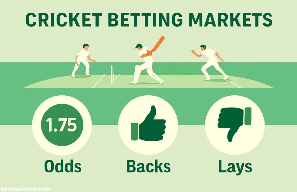 Betstarexch Cricket Market Basics