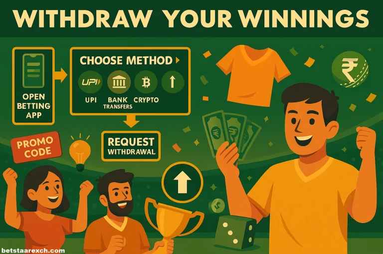 Betstarexch Withdrawal Methods Steps