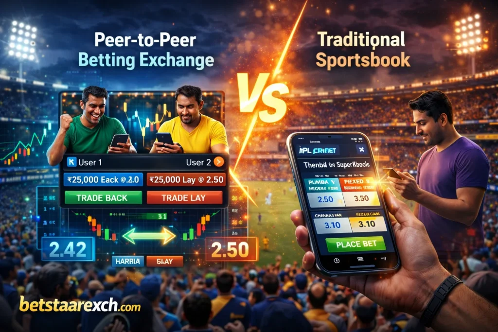 Why Choose Betting Exchanges Over Sportsbooks on Betstarexch
